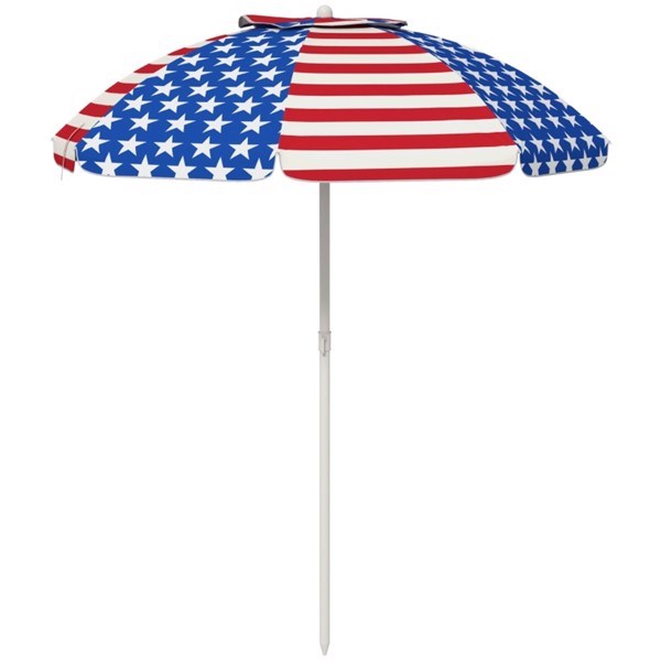 Outdoor American Flag beach umbrella