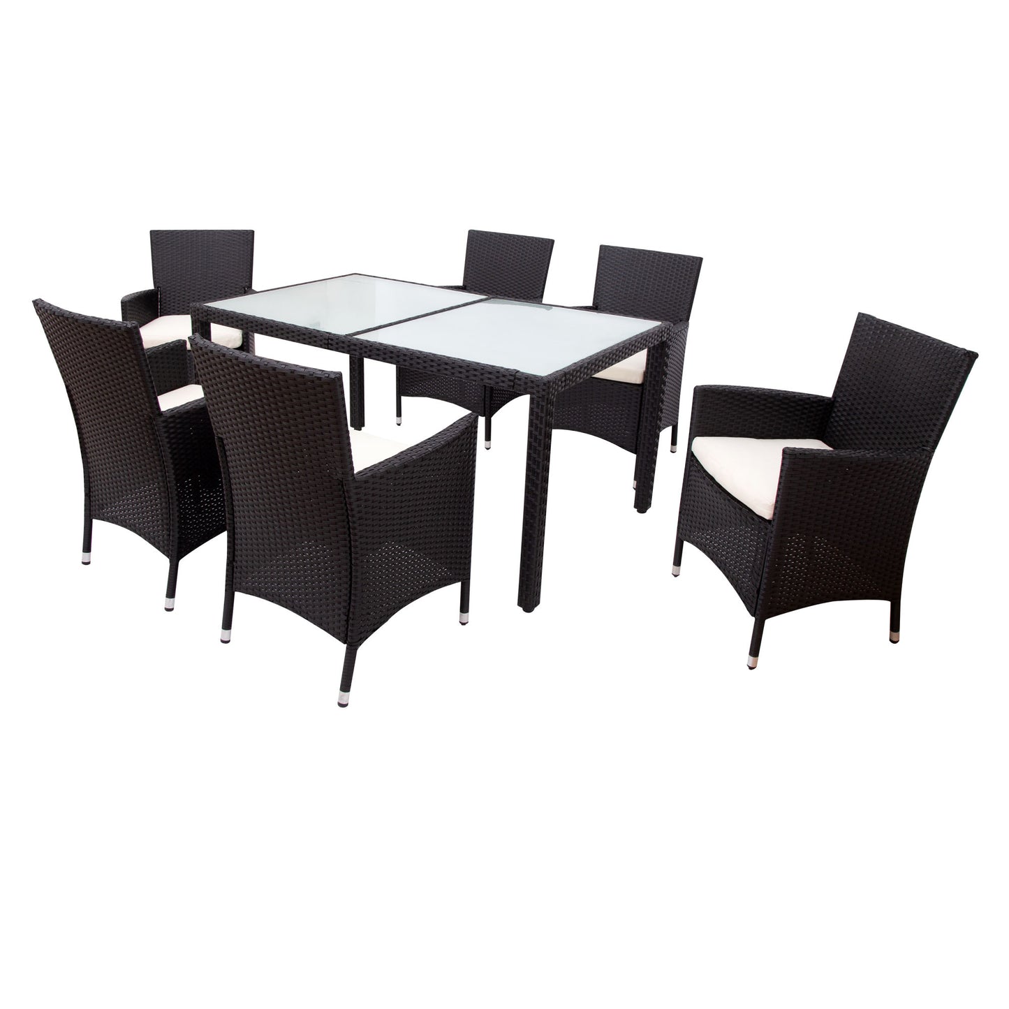 7 Piece Outdoor Wicker Dining set