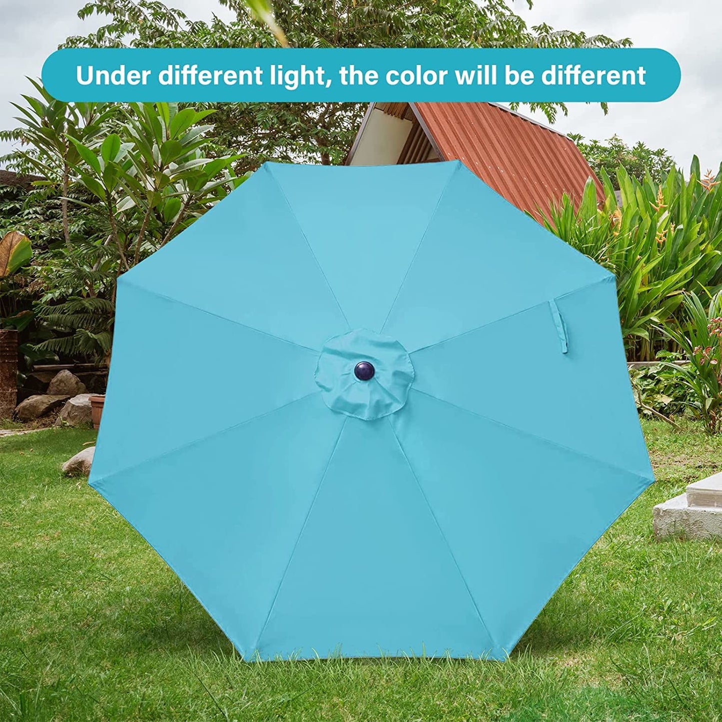 Simple Deluxe 9' Outdoor Patio Umbrella