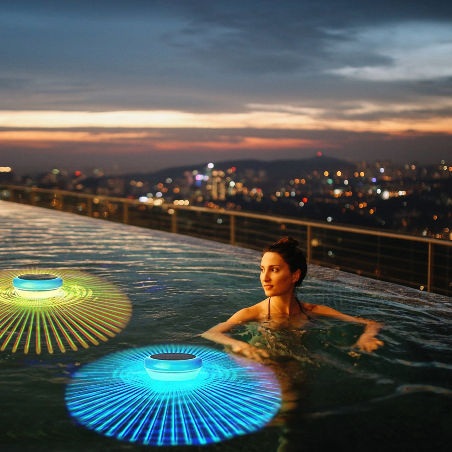 Solar Powered Floating LED Pool/Pond Lights