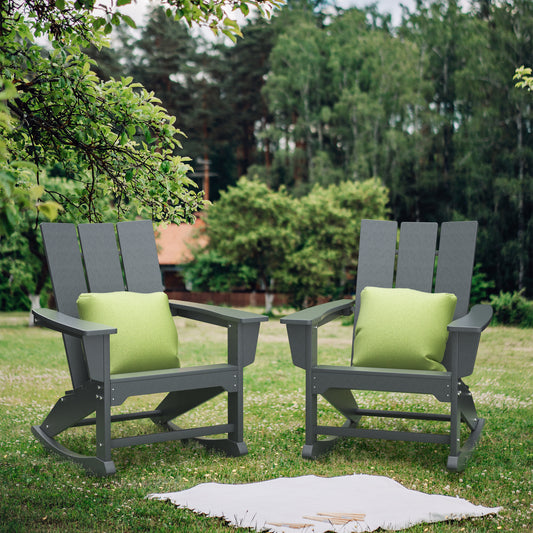 Rocking Polywood Chairs Patio Rocker All-Weather Resistant