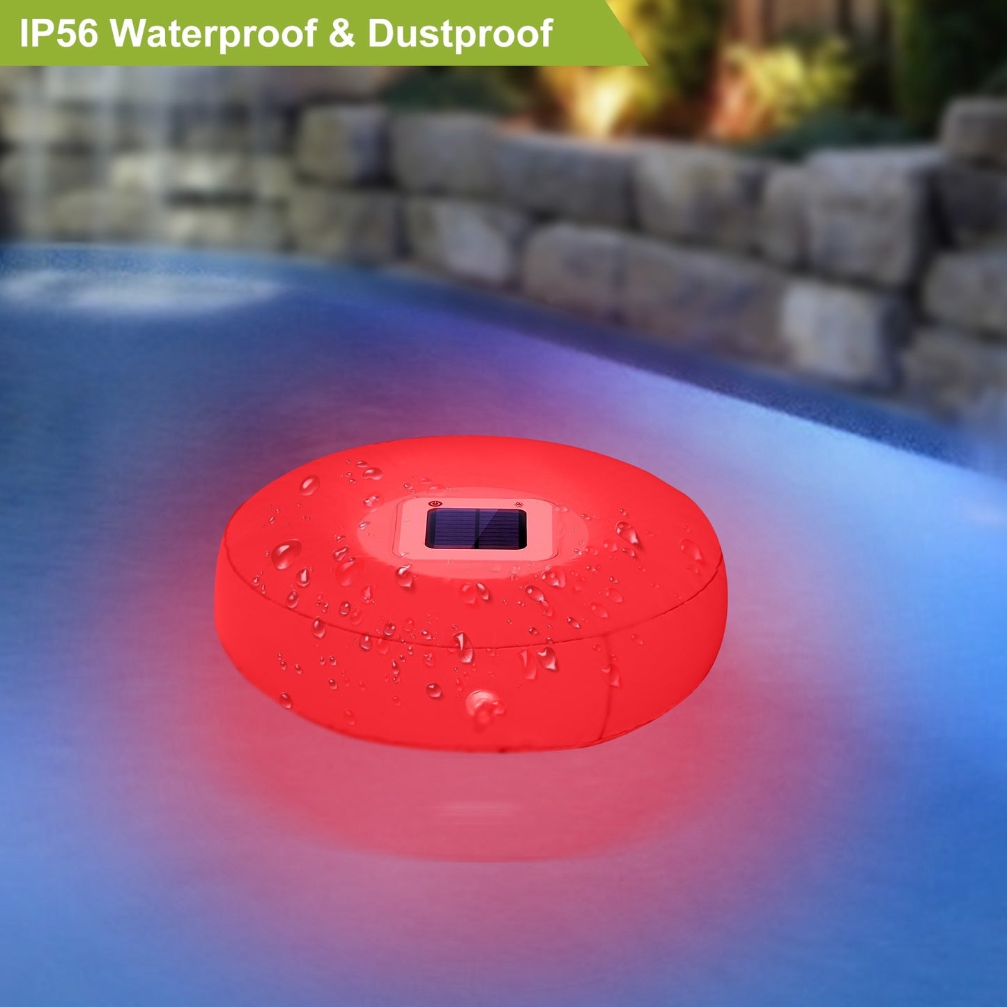 Solar Powered Floating Pool Lamps