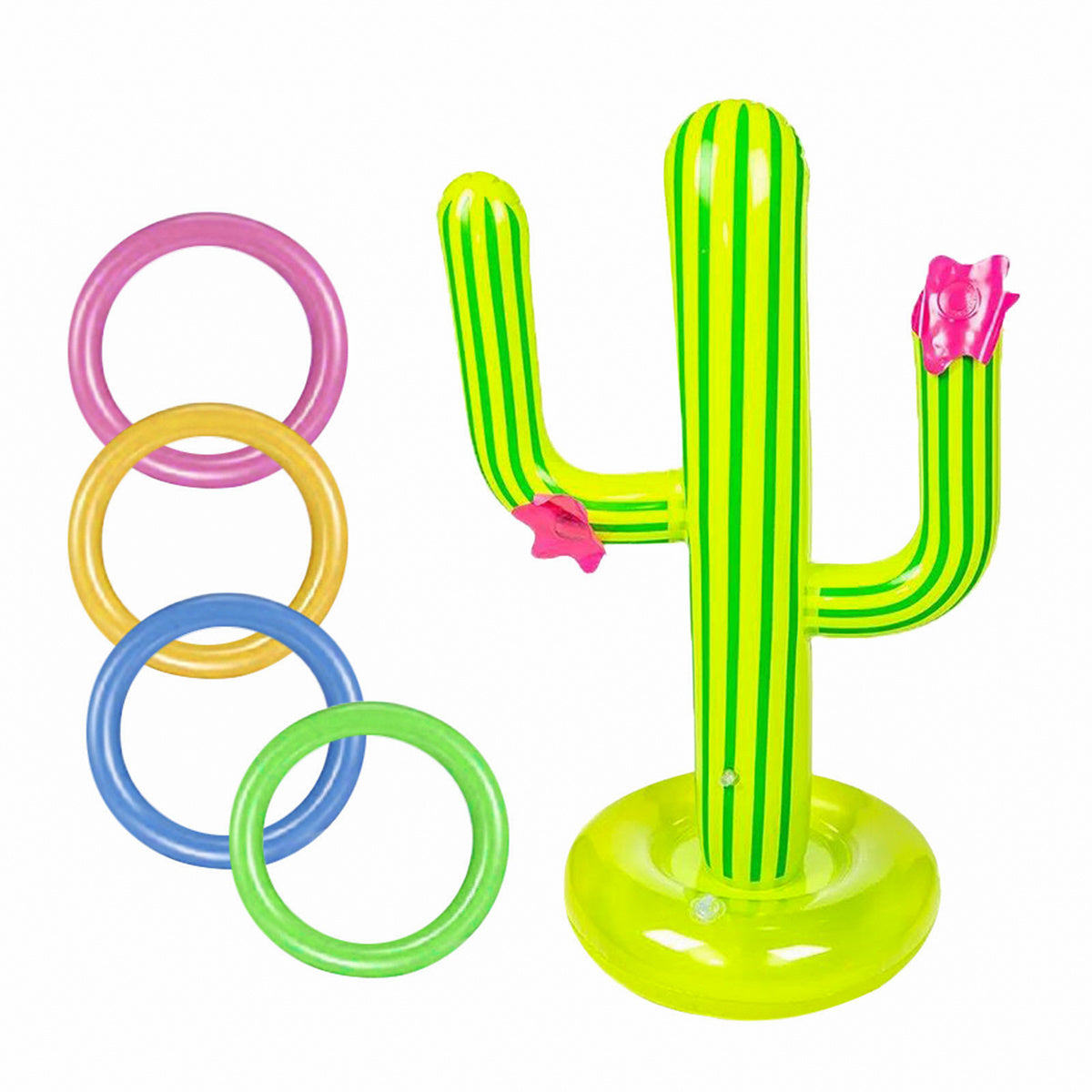 2PCS Inflatable Pool Ring Toss Game