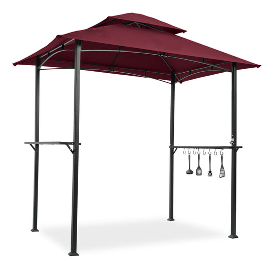 Outdoor Grill Gazebo 8 x 5 Ft