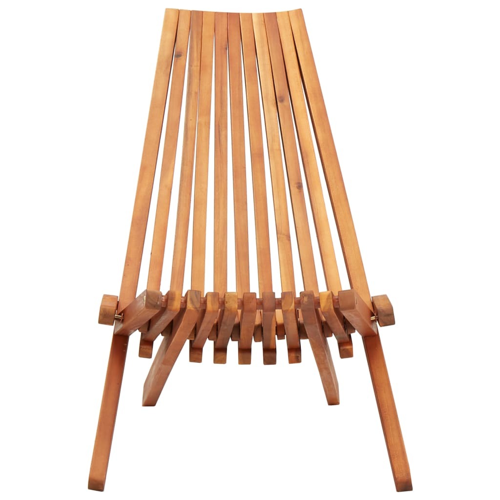 Acacia Wood Folding Patio Chairs l 2 pcs